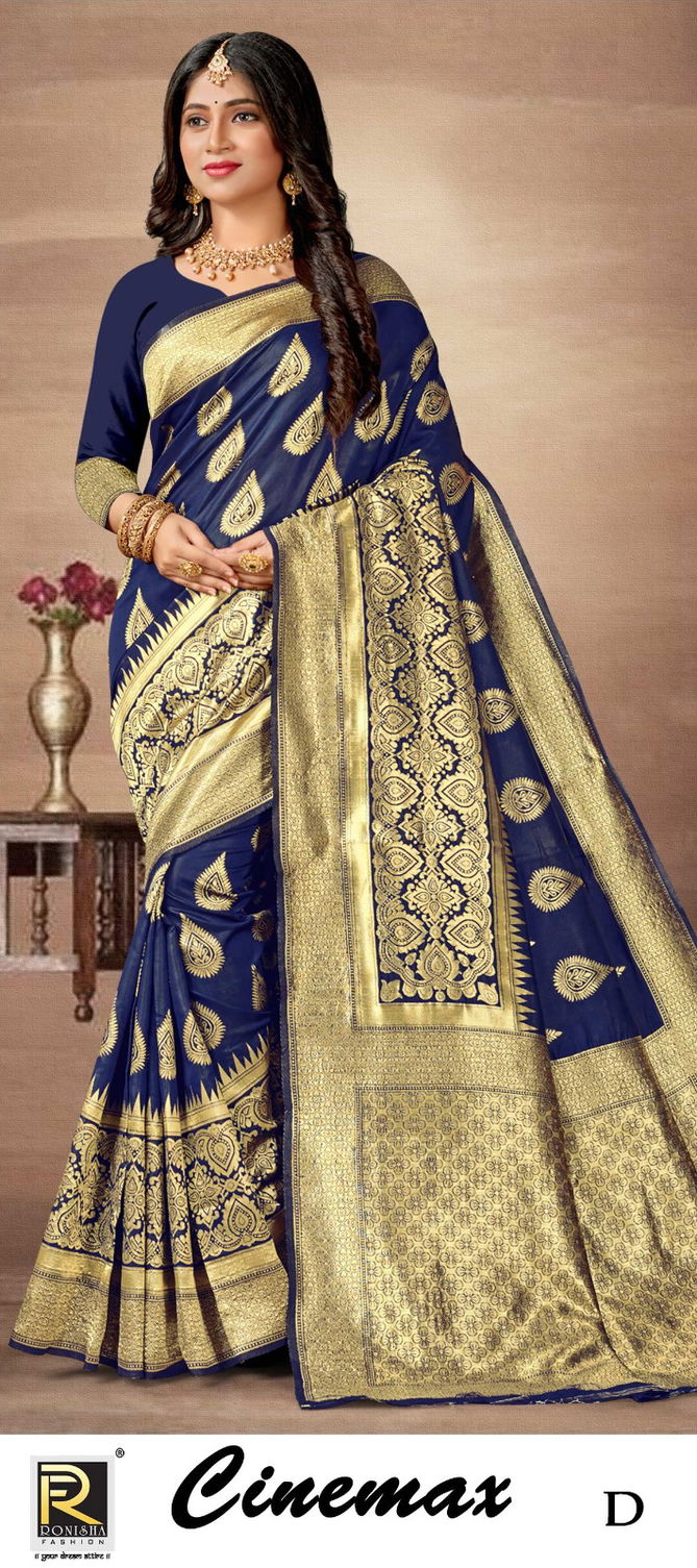 Ronisha Cinemax Designer Sarees Catalog
